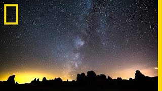 TimeLapse Captures Californias Extraordinary Skies  National Geographic [upl. by Ahtiekahs950]