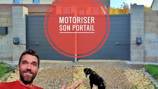 Motoriser son portail avec avidsen [upl. by Arrekahs166]