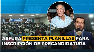 Papi a la Orden presenta las planillas para la inscripción de su precandidatura [upl. by Ettennil]