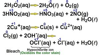 Chemistry  OxidationReduction Reaction 10 of 19 Disproportionization Reactions [upl. by Krissie]