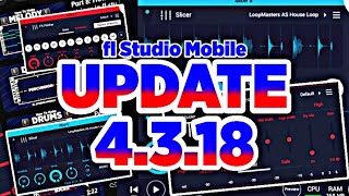 Fl Studio Mobile 4318 Update 😱  New Update 4318 Fl Studio Mobile UPDATE 2024 [upl. by Ave117]