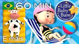 Canção Vamos Nadar  E muitas mais Canções de Ninar  LittleBabyBum [upl. by Yannodrahc789]