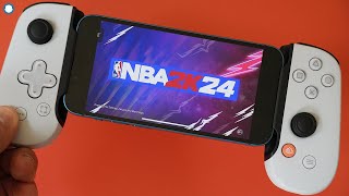 Backbone One PlayStation NBA 2k24 Review  Amazing [upl. by Reinar]