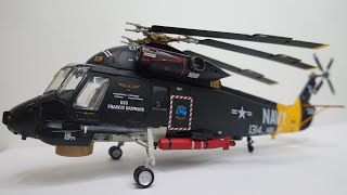 Building a model helicopter SH2F SEASPRITE 148 [upl. by Menis561]