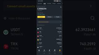 Binance Exchange  How to transfer the coins from funding wallet to spot wallet  tamil explanation [upl. by Aillicirp263]