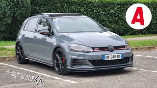 LE JEUNE PERMIS EN GOLF 7 GTI TCR ⚠️  Il parcours  de km quun routier  😱 [upl. by Leksehcey]