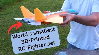 Printing and Flying the JRM01 Junior Mini RC Fighter Jet [upl. by Menides]