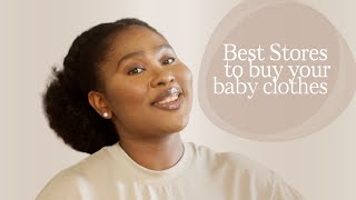 The Best Uk Stores To Shop Baby Clothes [upl. by Sahcnip399]