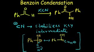 Benzoin Condensation reaction  Mechanism  Role of Potassium Cyanide  Benzoin  Organic Chemistry [upl. by Nat153]