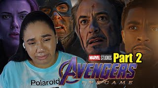 AVENGERS ENDGAME LEFT ME DESTROYED 22 Reaction first time watching [upl. by Eadrahc638]