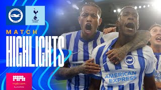 HIGHLIGHTS  Brighton v Tottenham  Premier League [upl. by Rosenkrantz]