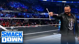 Drew McIntyre to Madcap Moss ‘I’m going to hurt you’  FRIDAY NIGHT SMACKDOWN  WWE ON FOX [upl. by Ati]