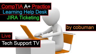 Tech Support TV Topic Help Desk Tier1 and Tier 2 Training Program [upl. by Arimat]