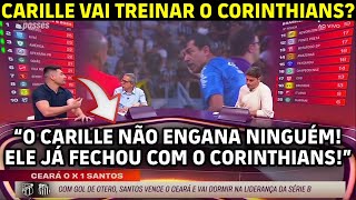 IMPRENSA DEBATE FÁBIO CARILLE VAI LARGAR O SANTOS E IR PARA O CORINTHIANS [upl. by Jayne]