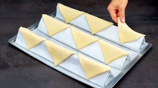 This trick will make any pastry chef envious Brilliant puff pastry dessert [upl. by Anirda]