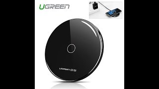 Ugreen CD134 Qi Wireless Charger 10W Charging Pad Unboxing by GearVitacom [upl. by Ulphiah]