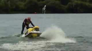 WaveBlaster 760 Jet ski sub trick crash fail pwc [upl. by Fisher]