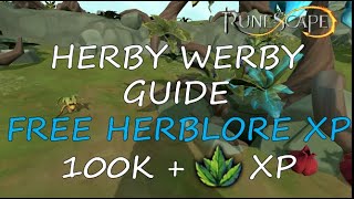 RS3 Herby Werby Guide  Free Fast Herblore XP [upl. by Montgomery]