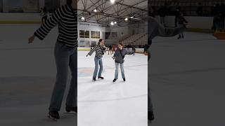 Une soirée entre amis dans le patinoire de Limoges iceskating dancing france [upl. by Branen]