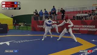 525 Quarterfinals Women 68kg TPE W C WANG AIN D KRIVOVA [upl. by Ripleigh]