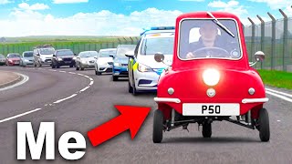 I Spent 50 Hours In Worlds Smallest Car [upl. by Traggat226]