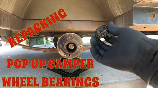 How To Repack Camper Wheel Bearings The Right Way [upl. by Neelie]