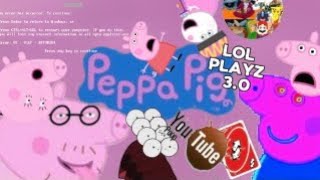 YTP Peppa pig’s skill issues with bicycling without￼ bike stabilisers￼ [upl. by Caralie]