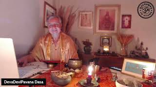 181124 Yoga Sandhya  Servidor DevaDeviPavanAcharya Dasa [upl. by Larcher313]