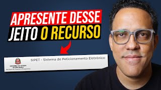 Como FAZER o PROTOCOLO do RECURSO da ISENÇÃO IPVA PCD no SIPET [upl. by Recor]