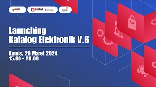 Launching Katalog Elektronik V6 [upl. by Gran]