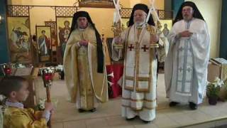 Melkite Archbishop Bustros at St George Milwaukee [upl. by Haldan]