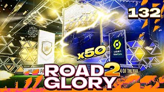 ICON PACK AND 50 X LIGUE 1 UPGRADE PACKS ROAD TO GLORY 132  FIFA 22 ULTIMATE TEAM [upl. by Mikah803]