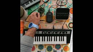 Yamaha Seqtrak  Yamaha Reface CP in Ambient Jam [upl. by Lehcer]