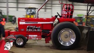 Whatssmokin Promotions LLC 9500 lb Hot Farm Flight 2 Midwest Winter Nationals January 11 2024 [upl. by Inhsor]