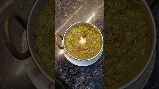 Saag Tarka Recipe Sarso Ka Saag A Tips for Beginnerssubscribefood shortsvideo viralshort [upl. by Bendite]