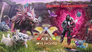 Ark Love Evolved 3  Spawn Commands Chibis [upl. by Corrinne]