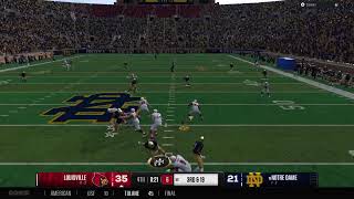 NCAA Notre Dame vs Louisville [upl. by Htessil865]