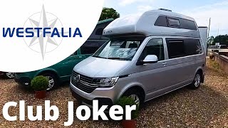 Westfalia Club Joker Camper Van Review and Full Tour [upl. by Adniralc]