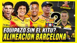 SIN DAMIAN DÍAZ EQUIPAZO 2024 ALINEACIÓN BARCELONA SC para LIGA PRO SEGUNDA ETAPA vs IMBABURA [upl. by Weissmann]