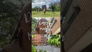 Days in Medellin Colombia travel wanderlustcolombia colombiaadventures medellin southamerica [upl. by Kristan]