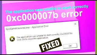 Fix Application Error 0xc00007b Windows The Ultimate Guide for Windows Users 2024 [upl. by Walcott]