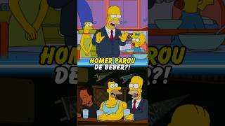 HOMER PAROU DE BEBER simpsons thesimpsons shorts homer bart [upl. by Leanna]