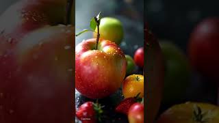 A Juicy World of Fruits in Motion the Magic Unfold shorts [upl. by Anilram594]