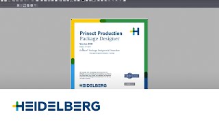 Prinect Package Designer Demonstration [upl. by Aicats]