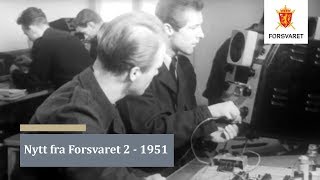 Nytt fra Forsvaret 2  1951 [upl. by Barry]