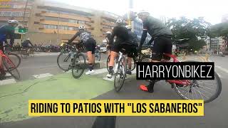 RIDING TO PATIOS WITH LOS SABANEROS CAJICA [upl. by Christine409]