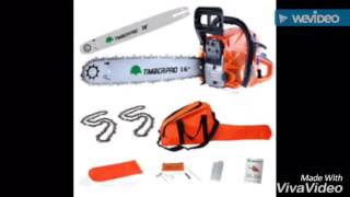 Timberpro 62cc chainsaw reviews [upl. by Parsons479]