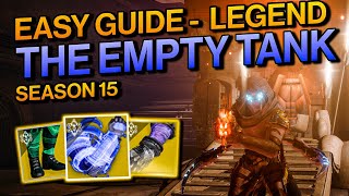 Destiny 2 Platinum EMPTY TANK Legend Lost Sector Guide  Simple amp Easy  Season of the Lost [upl. by Vere333]