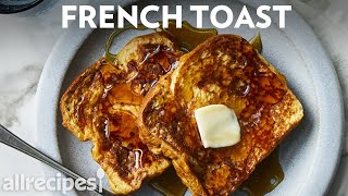 How to Make Simple French Toast  Allrecipes [upl. by Hannahc]