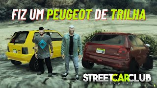 Transformei o peugeot para trilha  Street CarClub 42 [upl. by Carmencita]